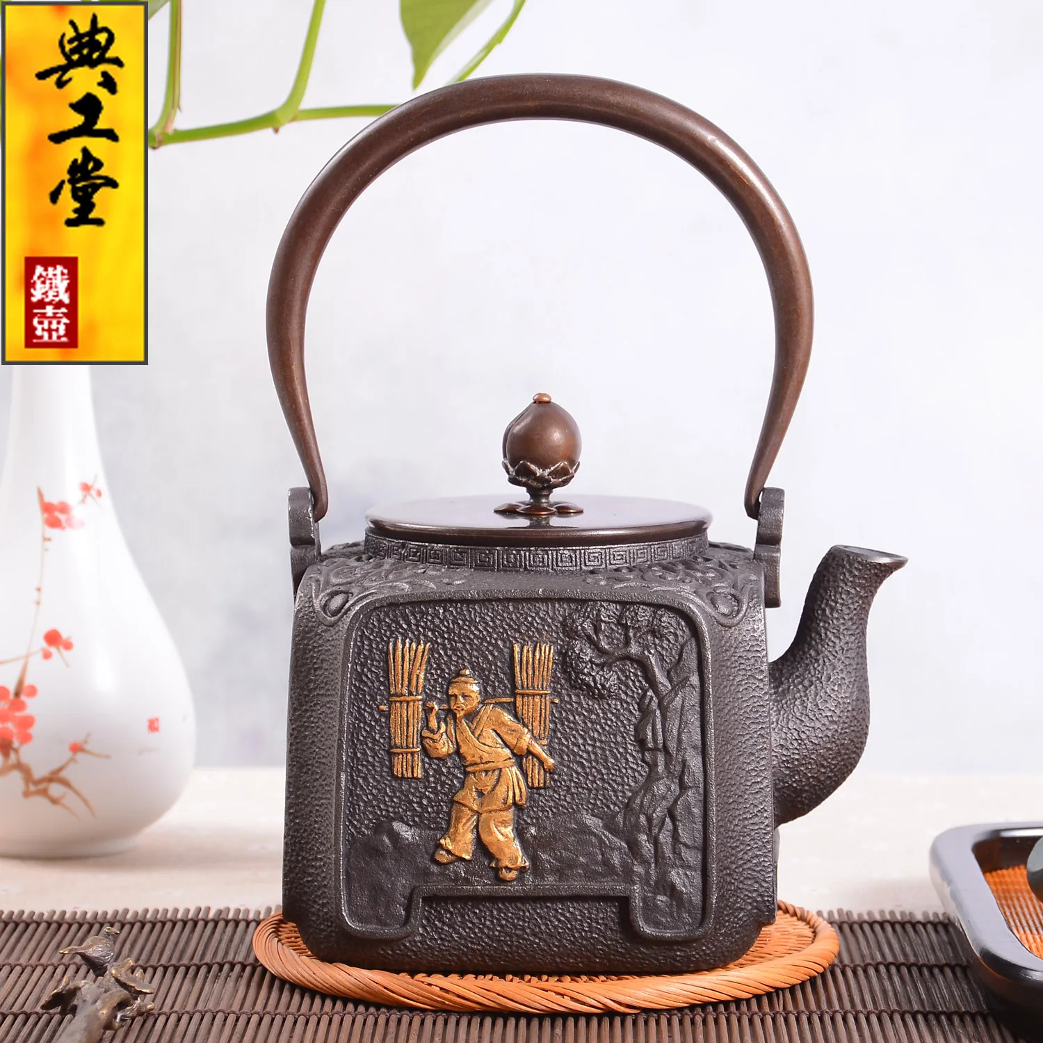 

Teapot, kettle, hot water teapot, iron teapot, stainless steel kettle, office gift collection, kung fu tea props.