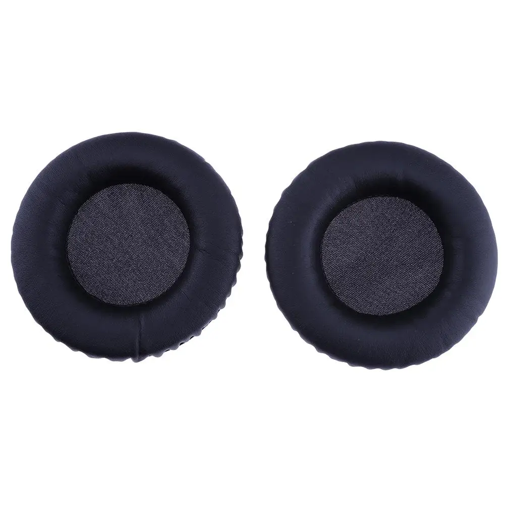 Черные амбушюры для наушников 1 пара защитные кожаные губки Игровых Наушников