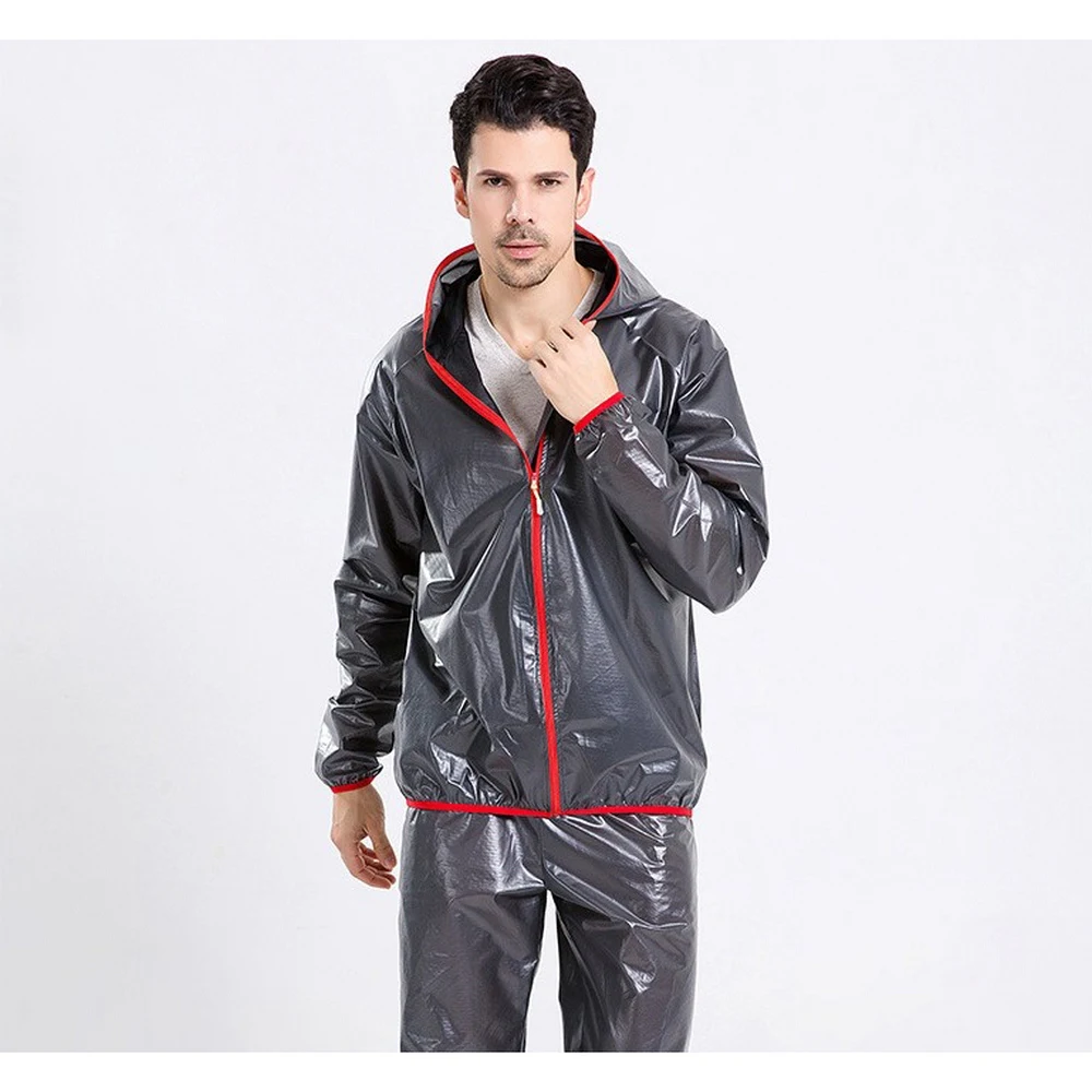 Водонепроницаемый водонепроницаемый дождевик модный спортивный костюм унисекс