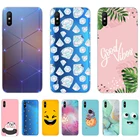 Чехол для Xiaomi Redmi 9A, прозрачный силиконовый чехол для телефона Redmi 9, 6,53 дюйма, гибкий защитный бампер M2006C3LG M2006C3LI