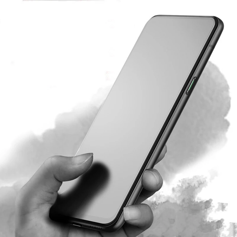 Матовое закаленное стекло с полным покрытием и защитой от отпечатков пальцев для