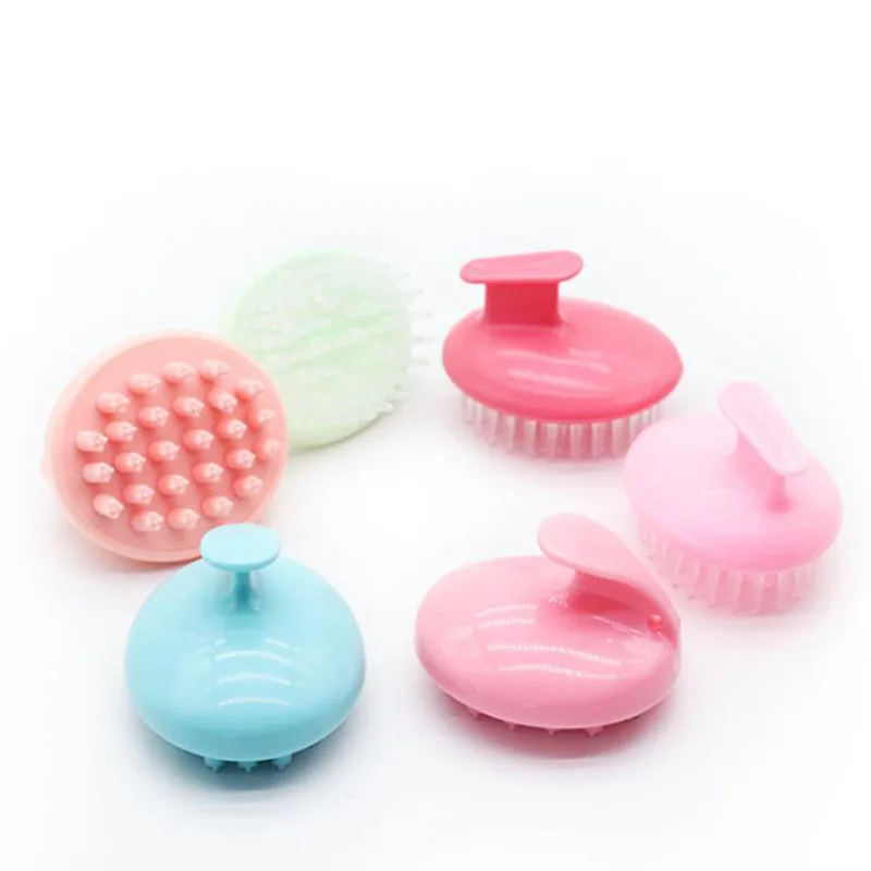 Щетка массажная пластиковая для груминга собак и кошек |