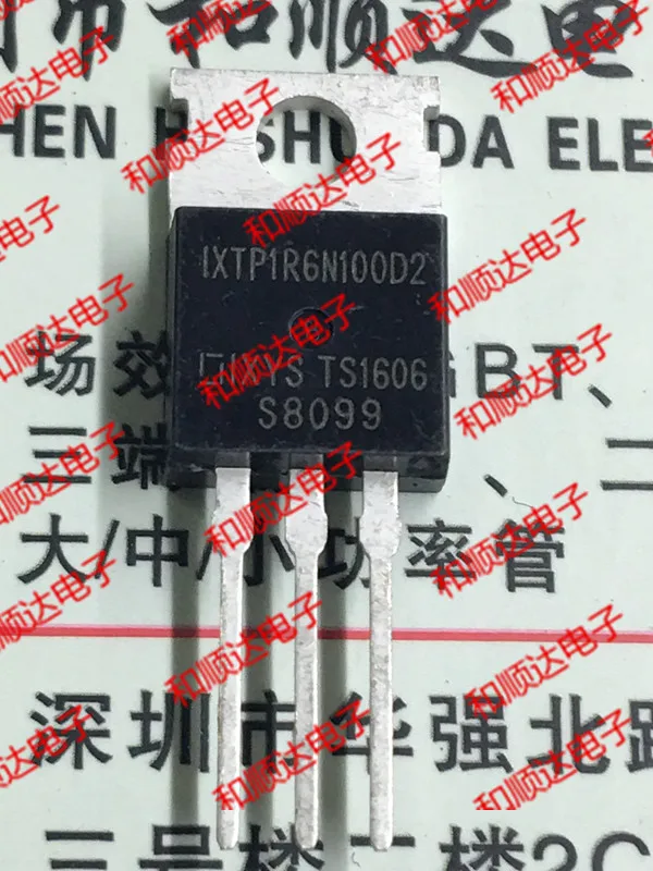 

10 шт./лот IXTP1R6N100D2 совершенно новый оригинальный spot TO-220 1000V 1.6A