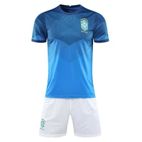 yyfushi brazil away gradient printed football uniform free shipping worldwide