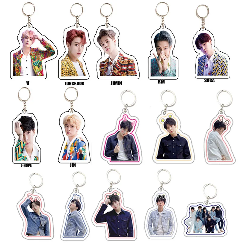 

Брелок Kpop Bangtan Boys с надписью «Love Yourself Tear»