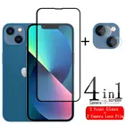 4 в 1 для iPhone 13 Mini стекло для iPhone 13 Mini полная Защита экрана для iphone 6 7 8 Plus SE 2020 12 13 Pro Max Mini стекло