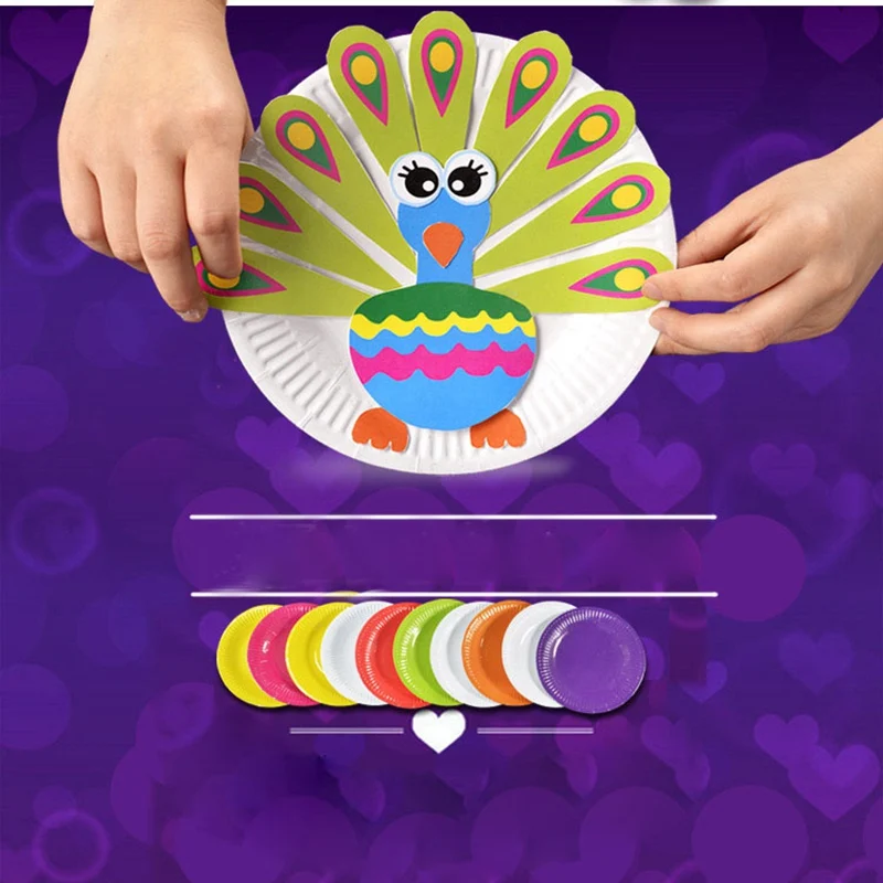 1 шт. бумажный поднос для детского сада|Поделки своими руками| |