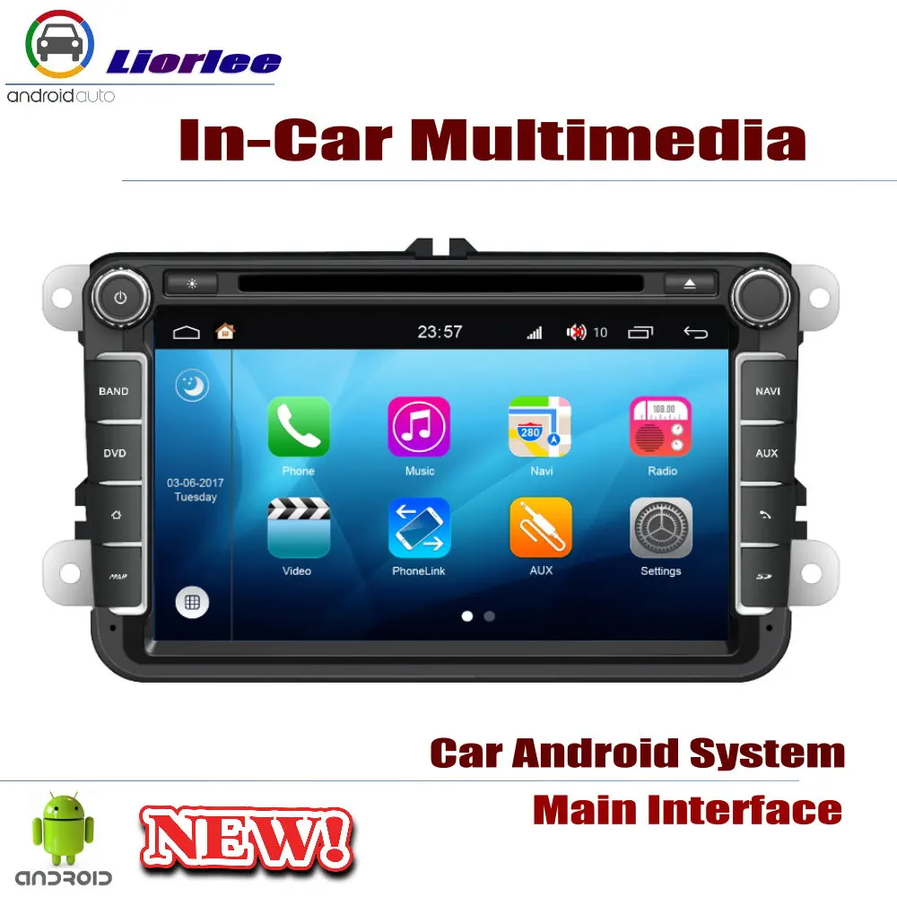 Для VW Jetta 2005-2018 Android HD система дисплеера Видео Стерео головное устройство