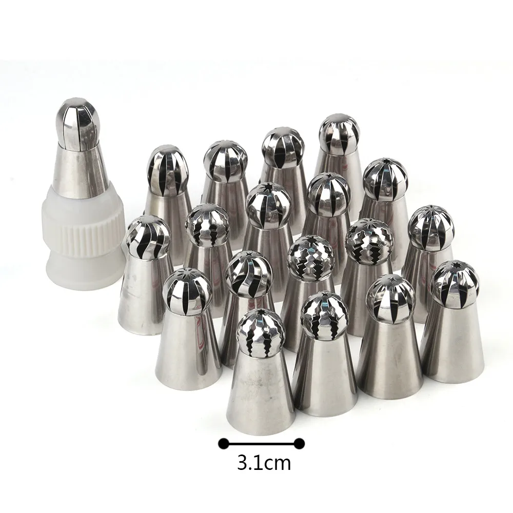 Большие инструменты для выпечки из нержавеющей стали русские Цветочные