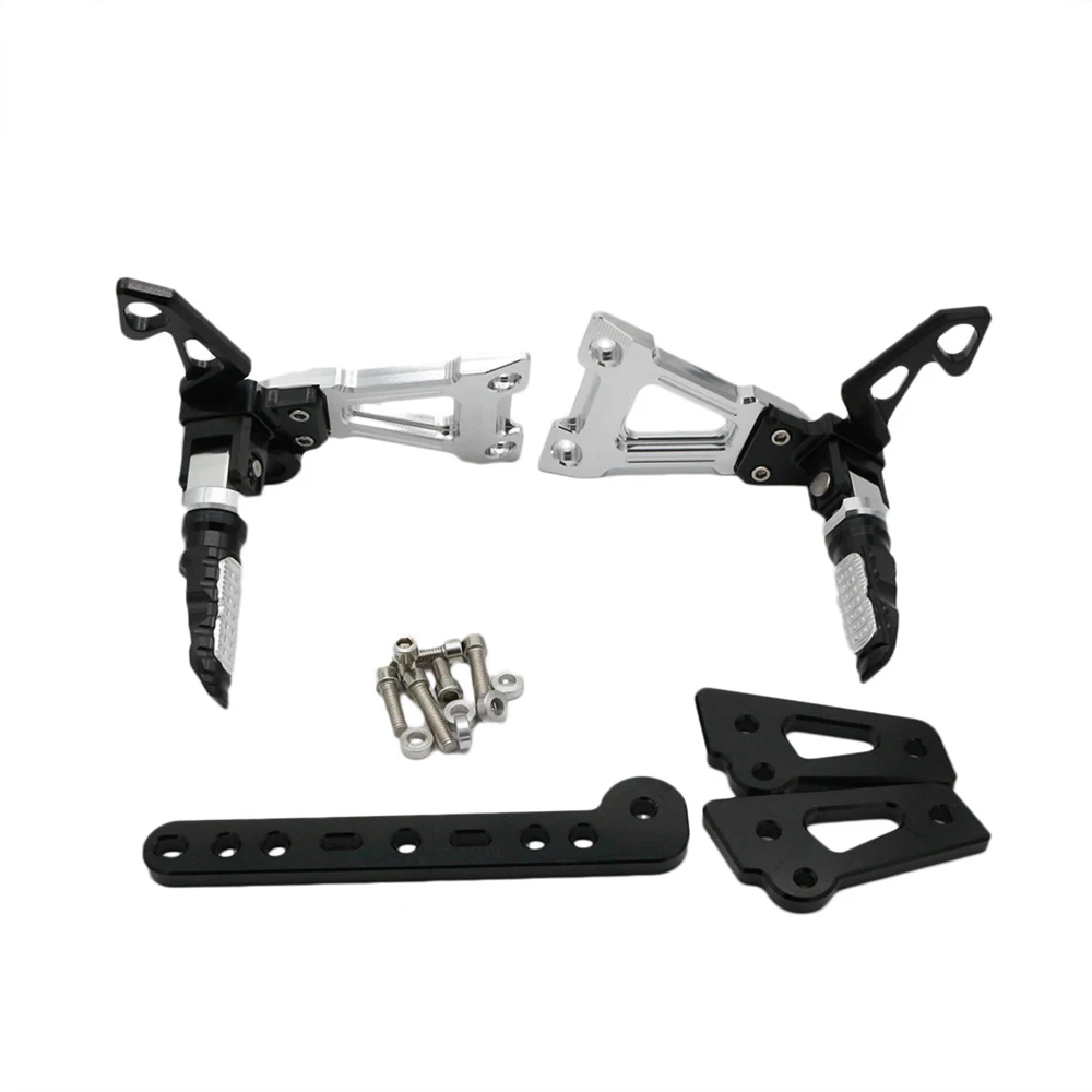 Мотоциклетная Регулируемая подставка для ног комплект педалей Yamaha RC150 LC150 черный