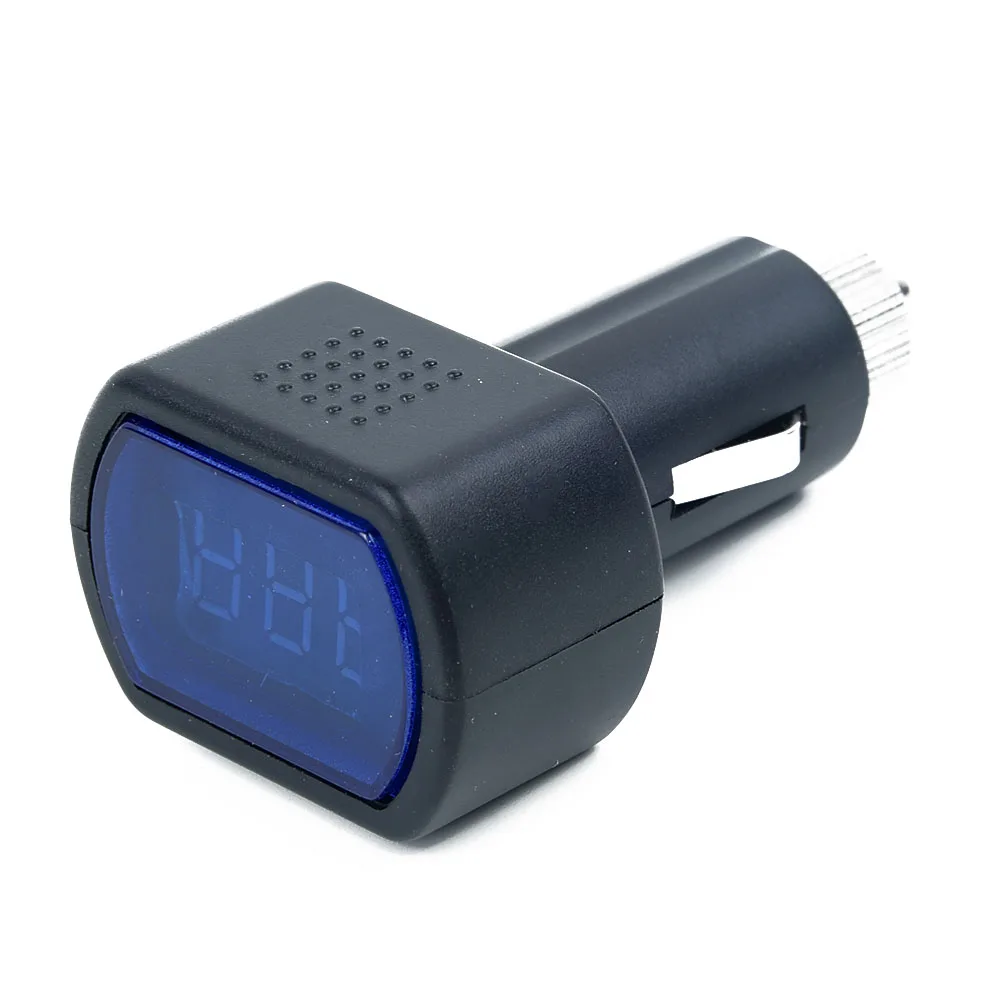 Напряжение Автомобильный дисплей Вольтметр прикуриватель автомобильный