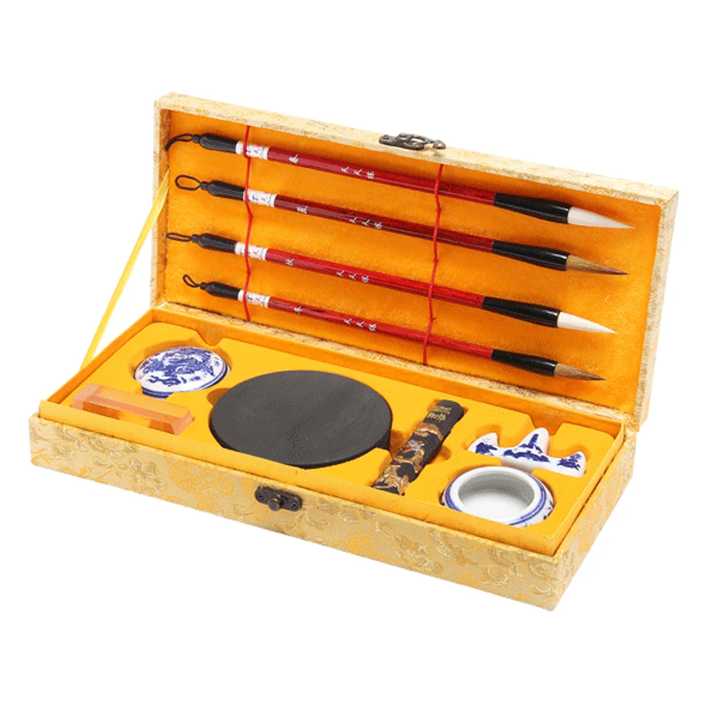 Китайская каллиграфия искусственные чернила наклейка для печати набор подарок |