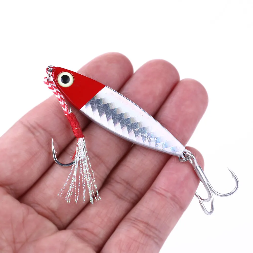 1 шт. металлические приспособления литья Пресноводная Рыбалка приманка воблер спиннинг рыболовная