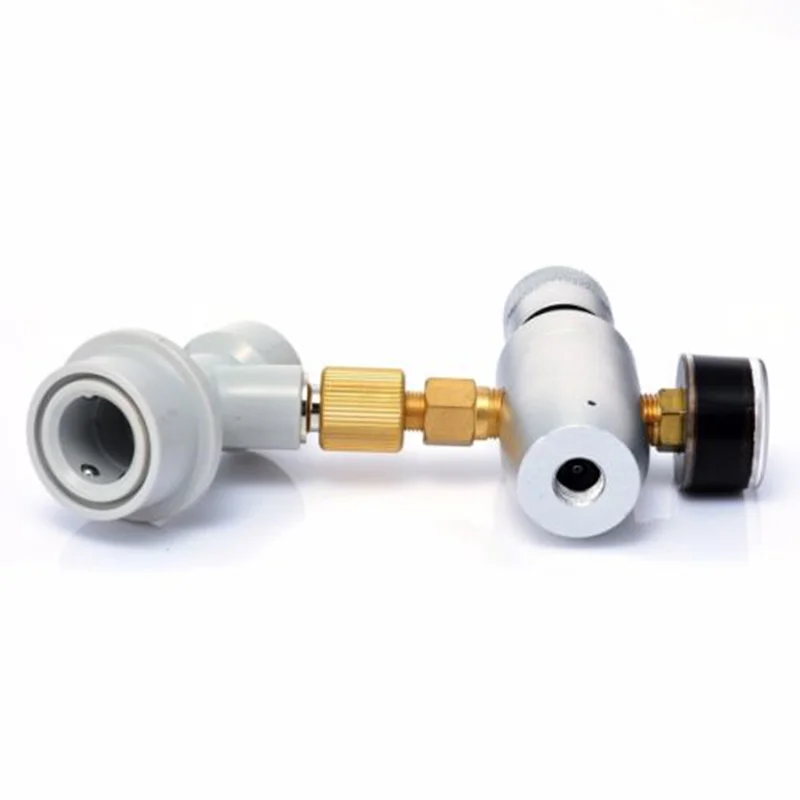 

Regulated Regulator CO2 Charger Ball Lock Fitting Mini 0-60PSI Beer Wine