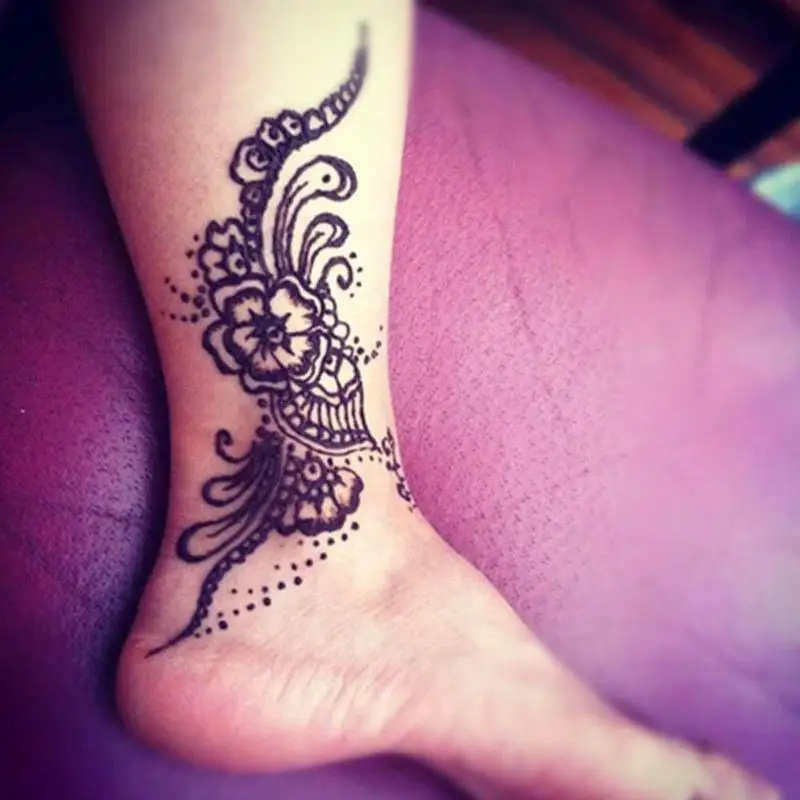 Индийская Хна тату паста конус водонепроницаемый Mehndi временная краска для тела