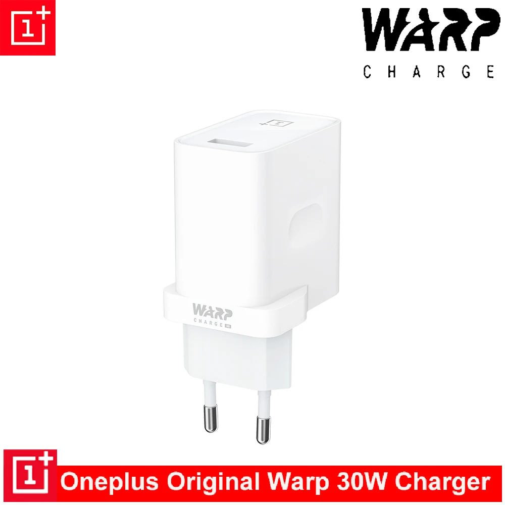 Оригинальное зарядное устройство OnePlus 7T Pro 30 Вт адаптер питания 7 с деформацией