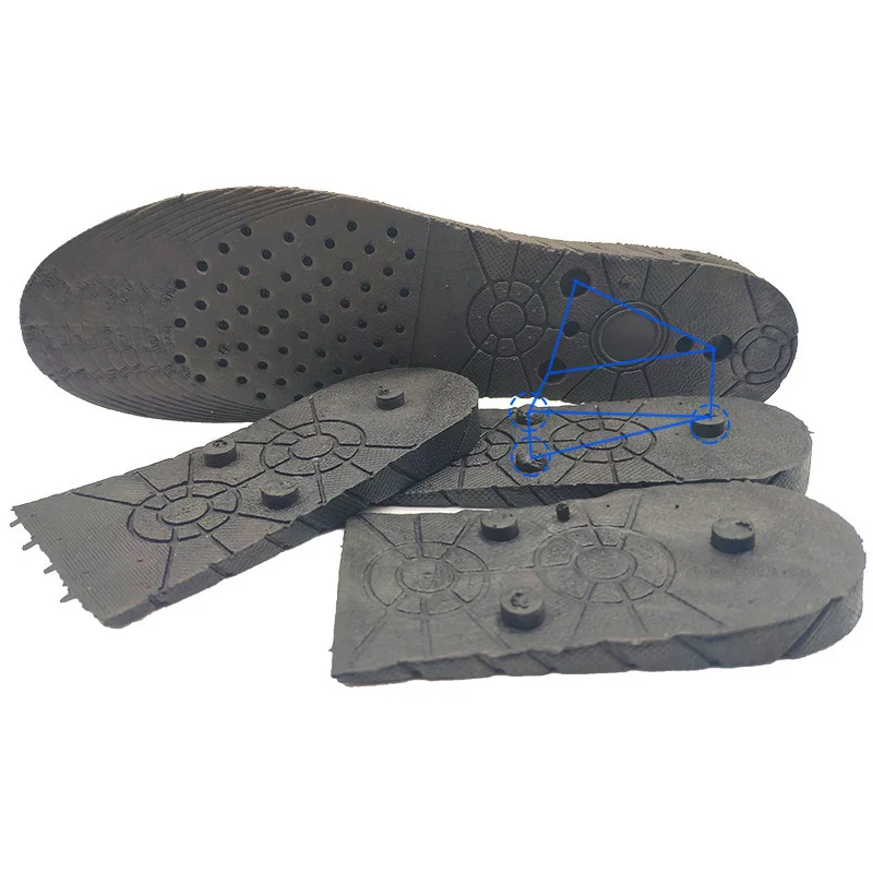 3-9cm Height Increase Insole With Air Cushion Height Lift Taller Support Absorbant Foot Pad Adjustable Cut Shoe Heel Insert