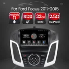 Автомобильный мультимедийный плеер 2DIN, Android 11, GPS, радио, стерео, для Ford Focus 3, 2011, 2012, 2013, 2014, 2015, SWC, Wi-Fi, BT, камера