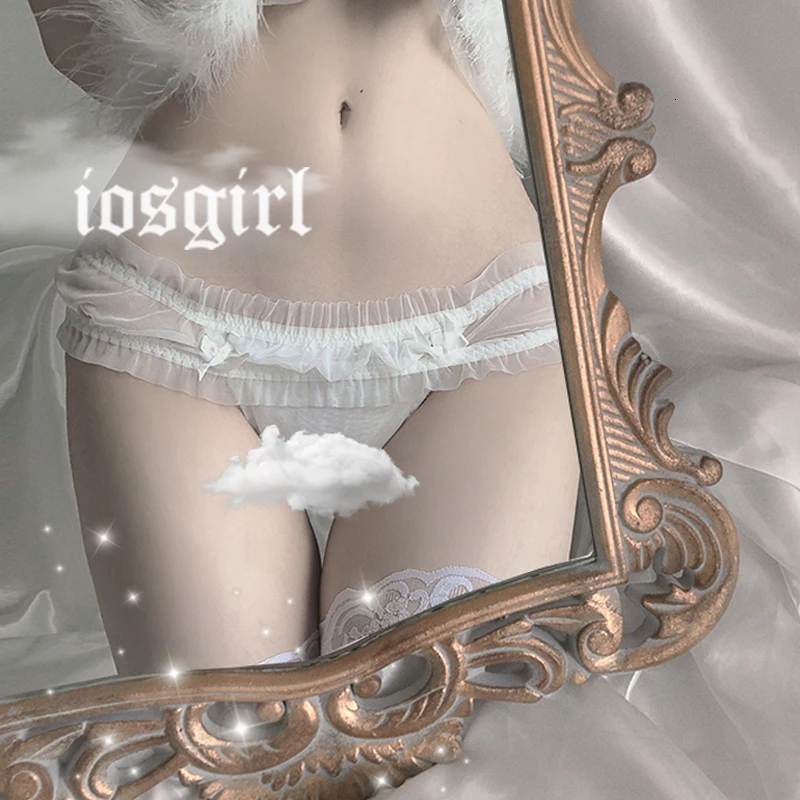 Трусики стринги женские кружевные с низкой посадкой однотонные|Женские трусики|