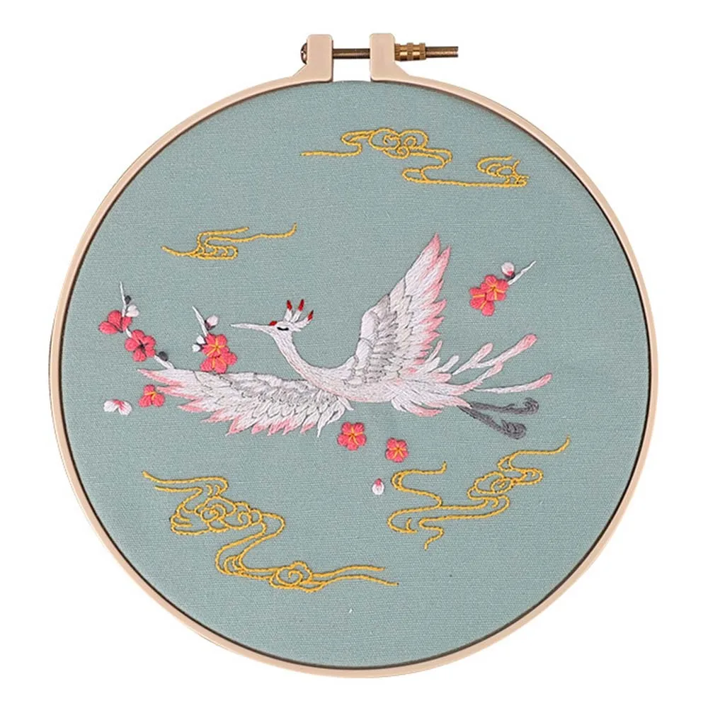 Сделай Сам Вышивка крестом с обручем Ручное шитье ремесло вышивка декор картины |