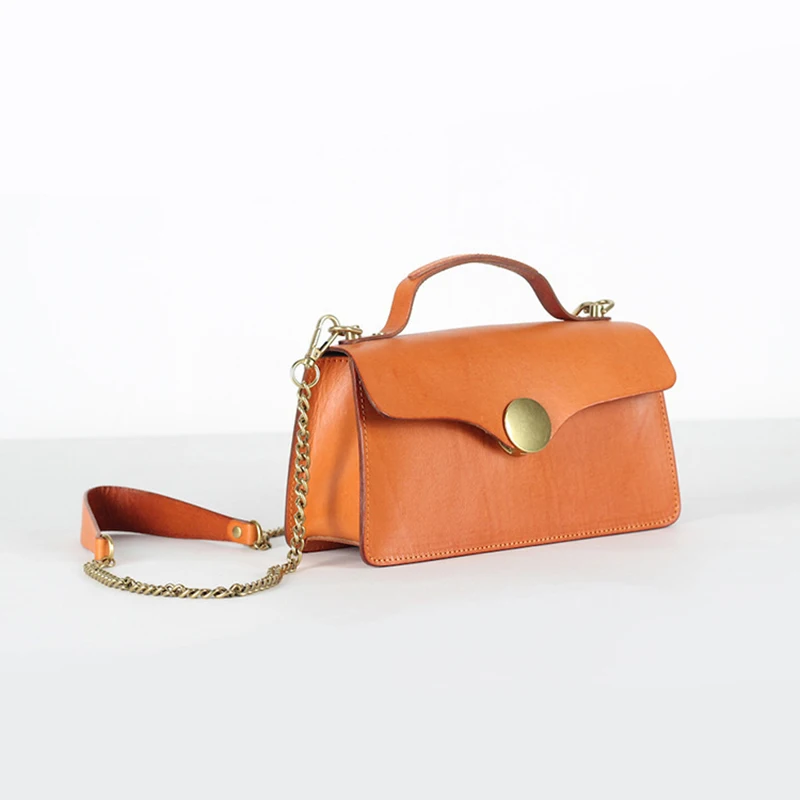 Женская сумка из натуральной кожи с ручками | Багаж и сумки