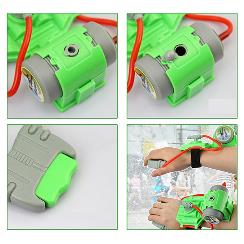 

New Toys For Kids Water Gun Children Wrist Jet Water Gun Swimming Pool Infant Beach Outdoor Parent Child Interactive Water Toy