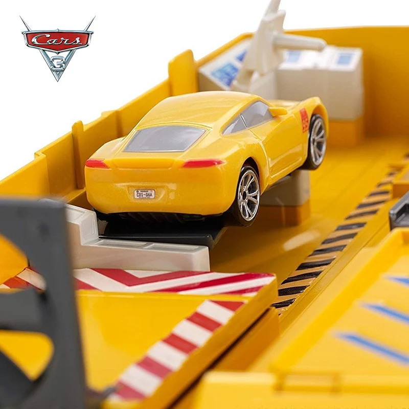 Оригинальные машинки Disney Pixar Тачки 3 большой транспортер набор для деформации