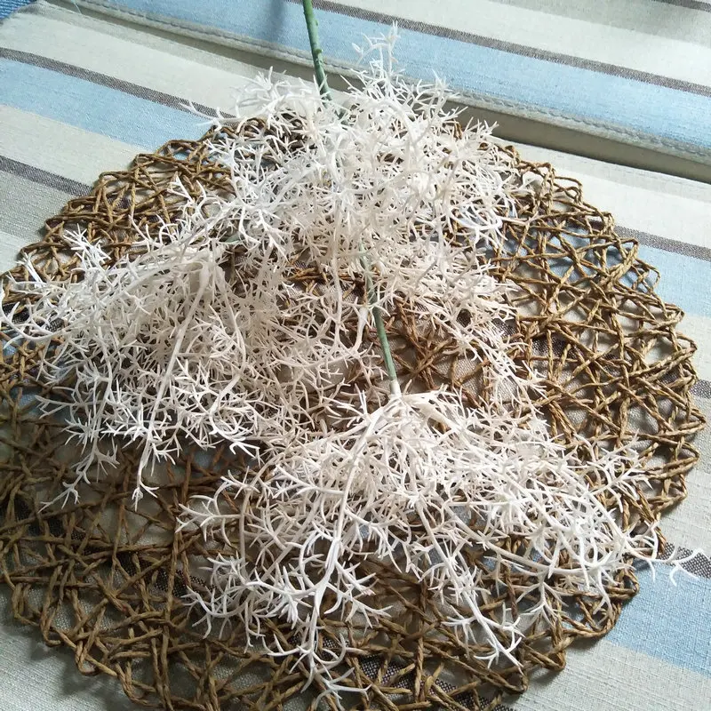 80 см поддельные высушенная ветка Свадебные украшения Макет с цветочным рисунком