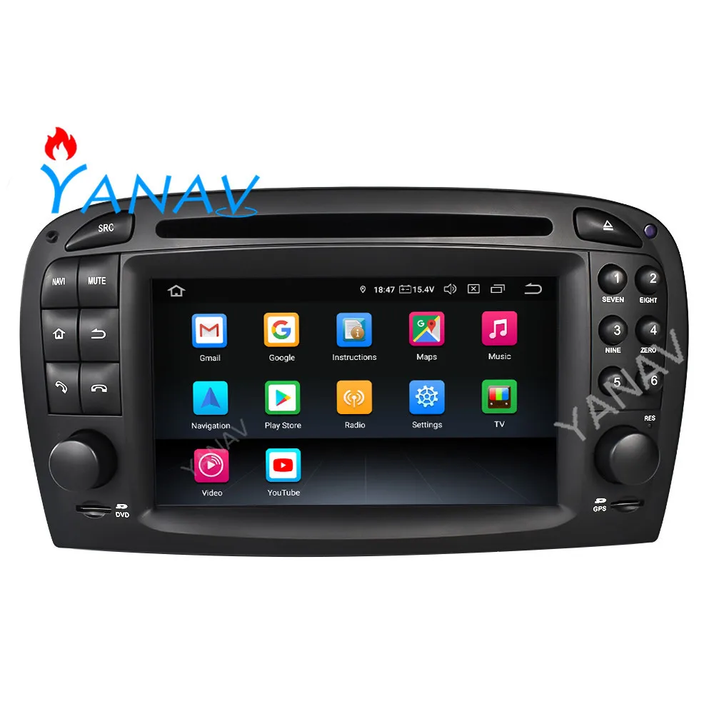 

Автомагнитола 2 DIN на Android, стереоприемник для Benz SLR 230 2001-2004, GPS-навигация, видео, мультимедийная система, mp3-плеер, головное устройство