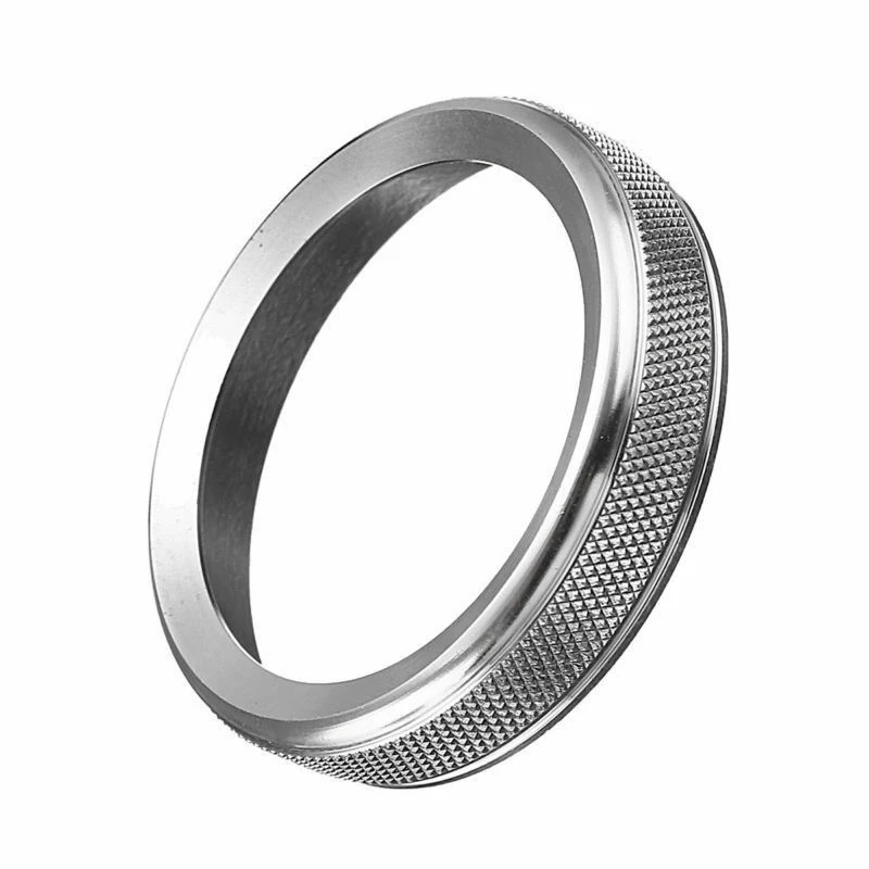 6 шт. автомобильный Серебряный кондиционер аудио переключатель ручка кольцо