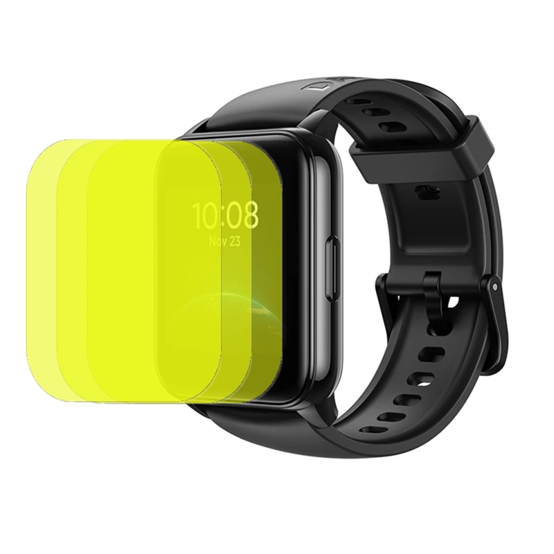 

Защитная пленка для смарт-часов Realme Watch 2/2 Pro, Гидрогелевая, ультратонкая