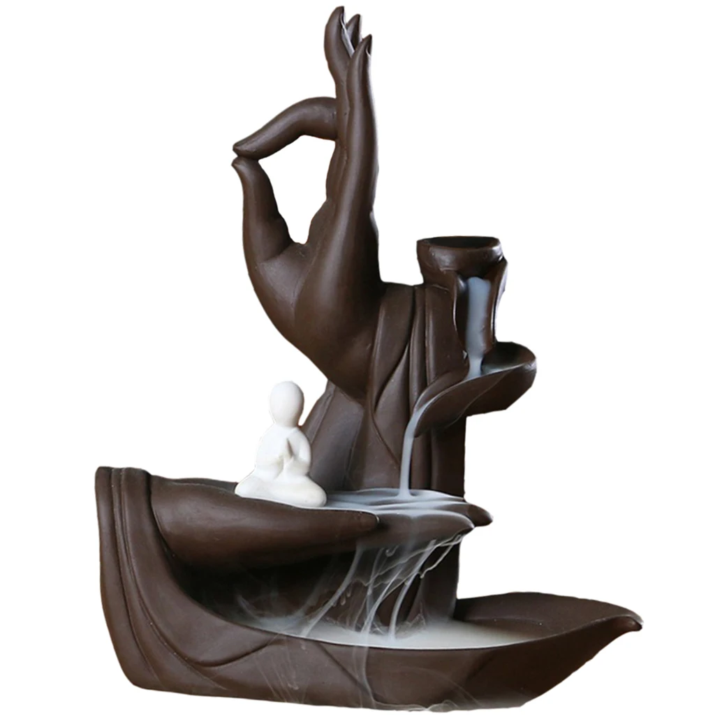 Керамика водопад обратного Ладан горелки р палка украшения дома ароматерапия