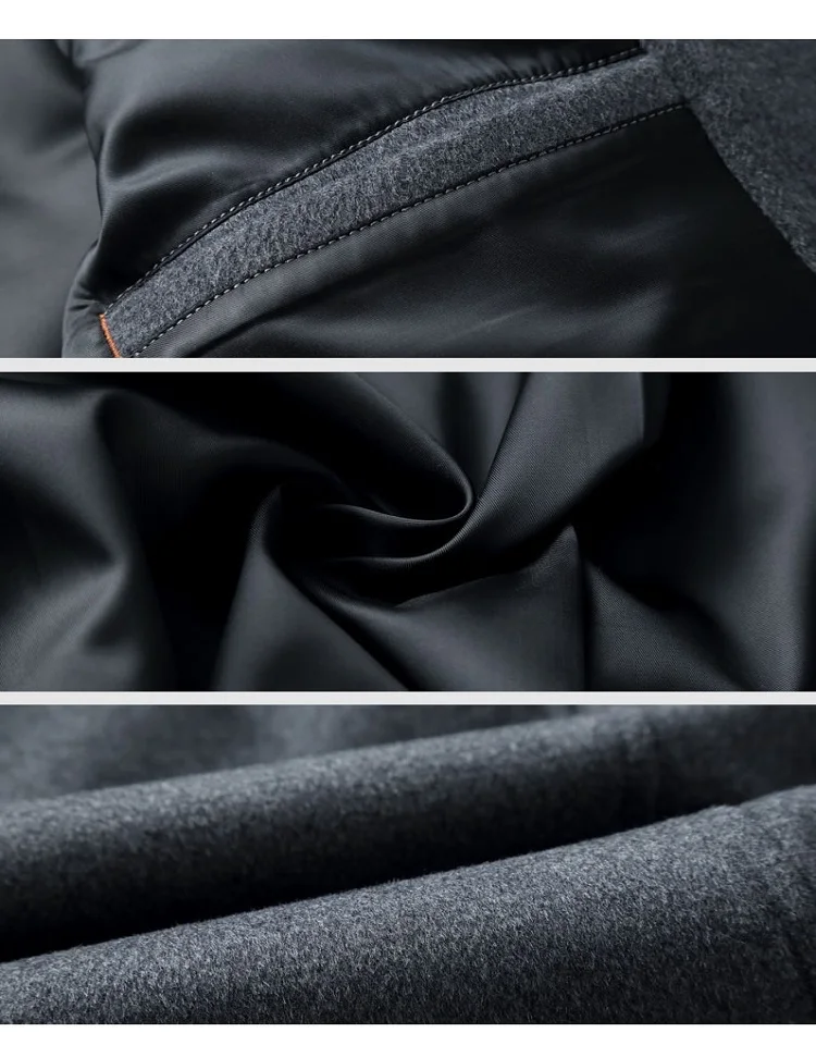 

Men Woolen Blend Coat Jacket Clothing Undefined Techwear Cardigans Blends Coatwinter Overcoat Male Windbreaker ђжская ђѬка