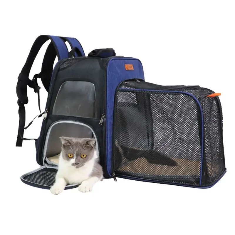 

Expandable Cat Carrier Backpack Space Capsule Transparent Bubble Pet Bag LX9F