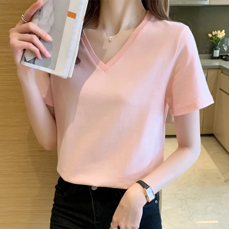 

T Shirt lavender Women Ladies Top Tee Shirt Summer Clothing