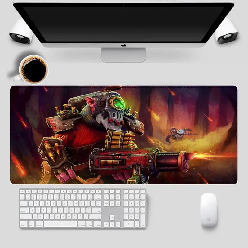 Большой коврик для мыши XXL снайперский Dota 2 ноутбука ПК Настольный большой