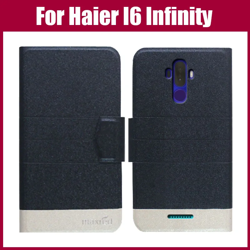 Лидер продаж! Haier I6 Infinity чехол 5 цветов Флип ультра-тонкий модный цветной кожаный