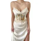 2021 Новый Модный женский пояс с украшением в стиле ретро, напечатанный букет Талия, эластичная лента, дизайнерская летняя одежда