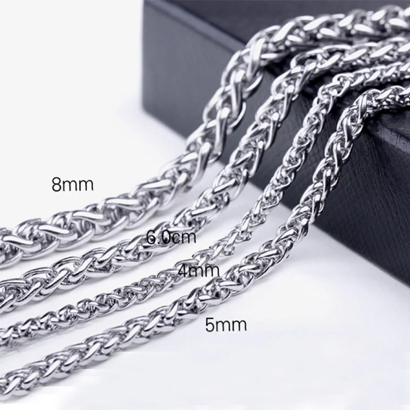 Мужской браслет из нержавеющей стали Мужская цепочка на руку браслеты с шармами