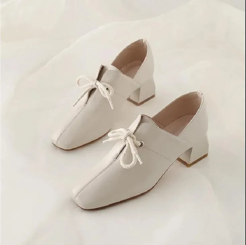 

Cresfimix/Женская милая обувь с круглым носком; Цвет бежевый; Высококачественная обувь из искусственной кожи; Женская повседневная обувь; Сезон ...