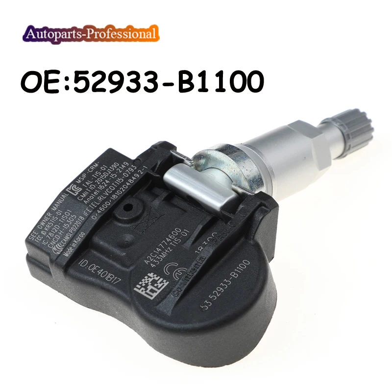 Автомобильный датчик давления в шинах TPMS для Hyundai Santa fe Equus Genesis Accent 52933 B1100 52933B1100