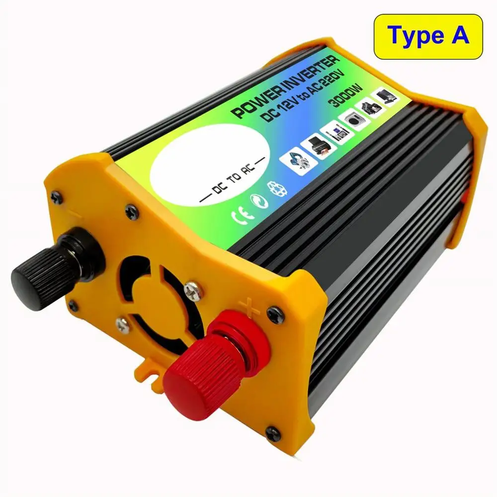 

300W 12V to 220V/110V Dual USB Car Power Inverter Converter Charger Adapter Voltage Transformer Modified Sine Wave
