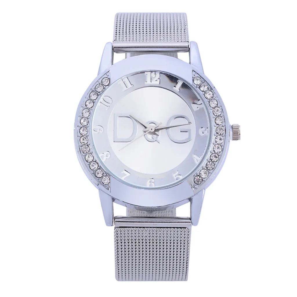 

DQG Luxury Brand Women Watches Relogio Feminino Ladies Scrub Belt Watch Surface Star Moon Korean Fashion Casual Women's Watch