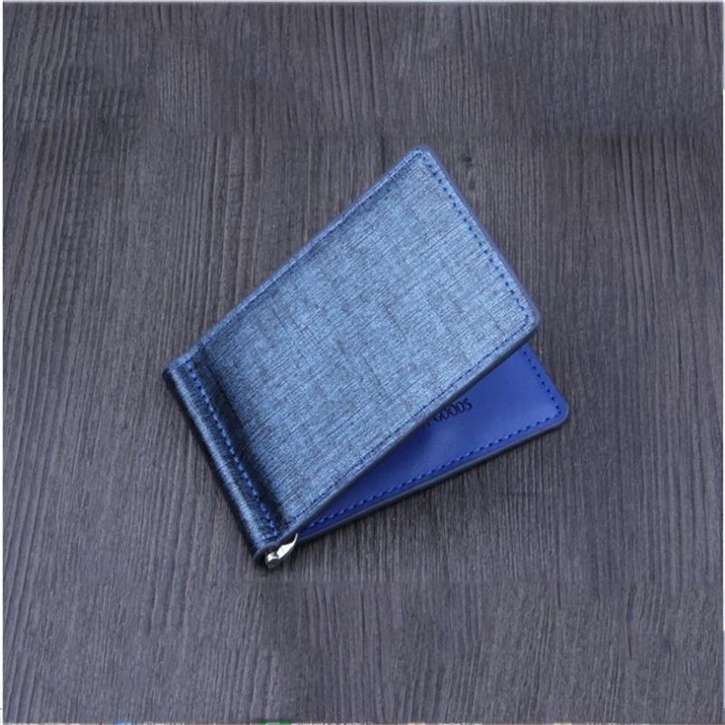 Для мужчин складной деловой кожаный бумажник Элитный бренд известный ID