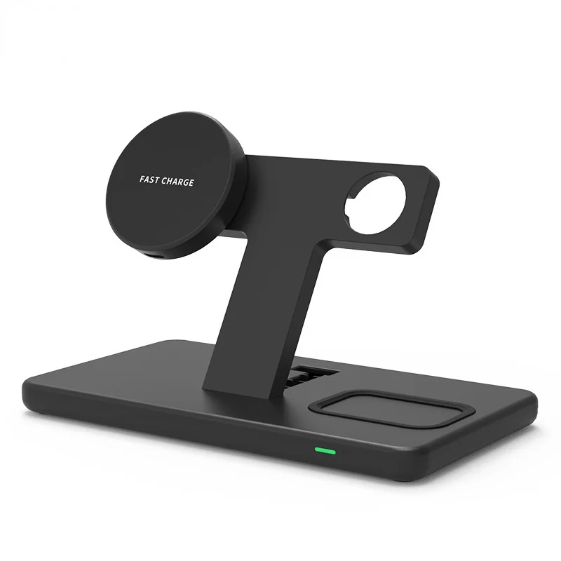 

Зарядная Станция Wireles для iPhone11Pro/Xr/Xs/AirPods Pro/iWatch5, Беспроводная зарядка для SamsungS10/Buds/Watch 3 в 1