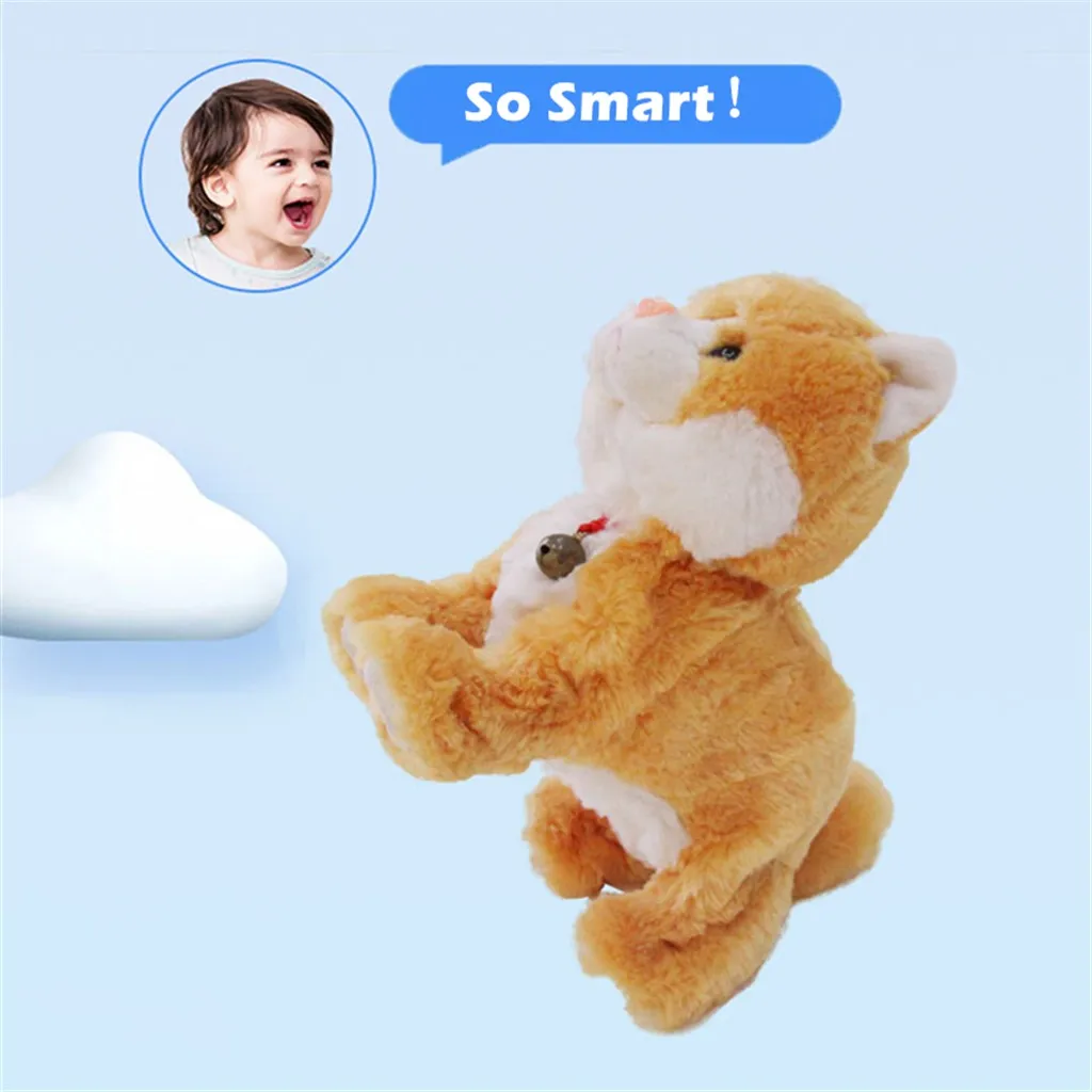 Игрушки животных для детей мягкие хлопковые игрушки Аниме плюшевая электронная