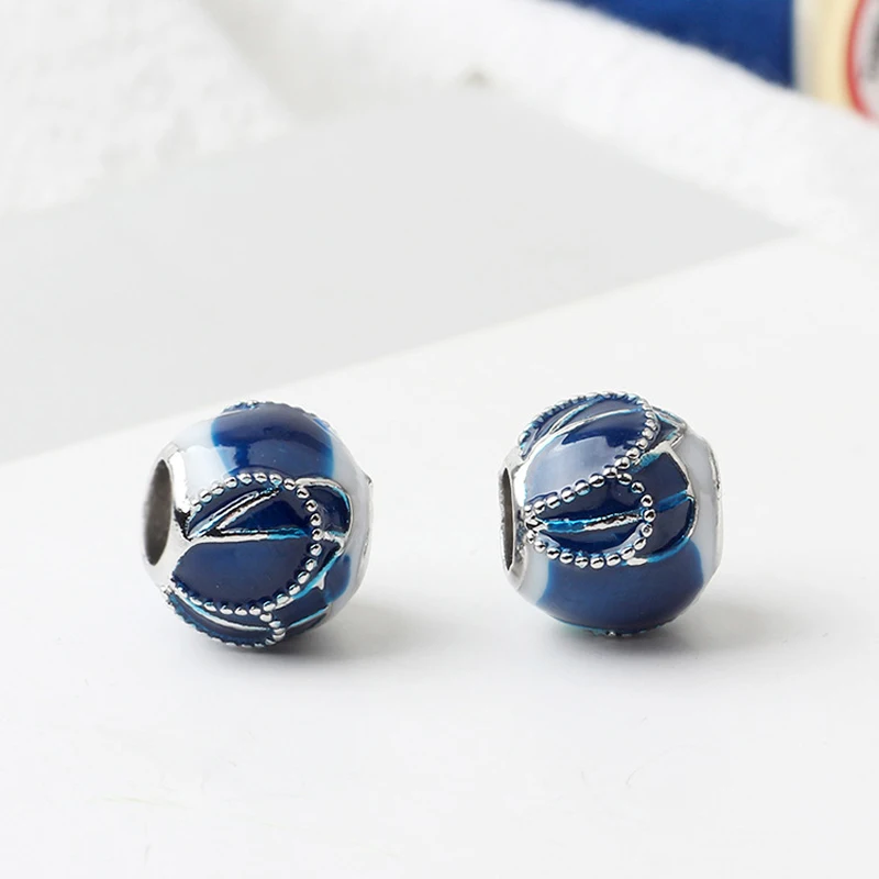 Оригинальные 925 Серебряные Подвески Бусины Подходят для Pandora Подвески браслет ожерелье для женщин Изготовление ювелирных изделий Аксессуары L011