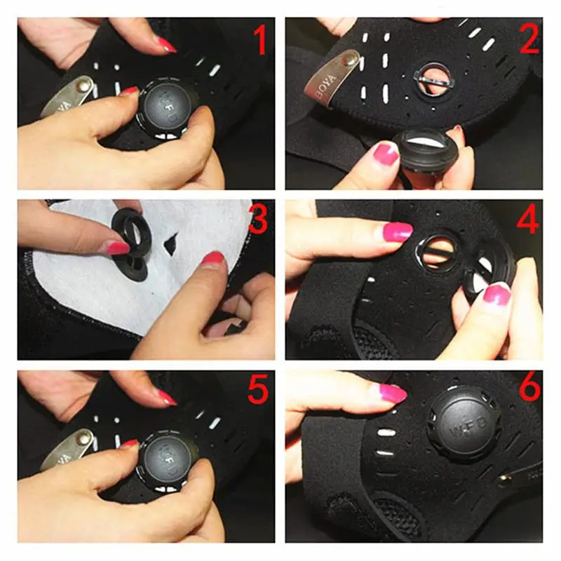 Велосипедные маски для лица от загрязнения велосипедная маска защиты пыли и