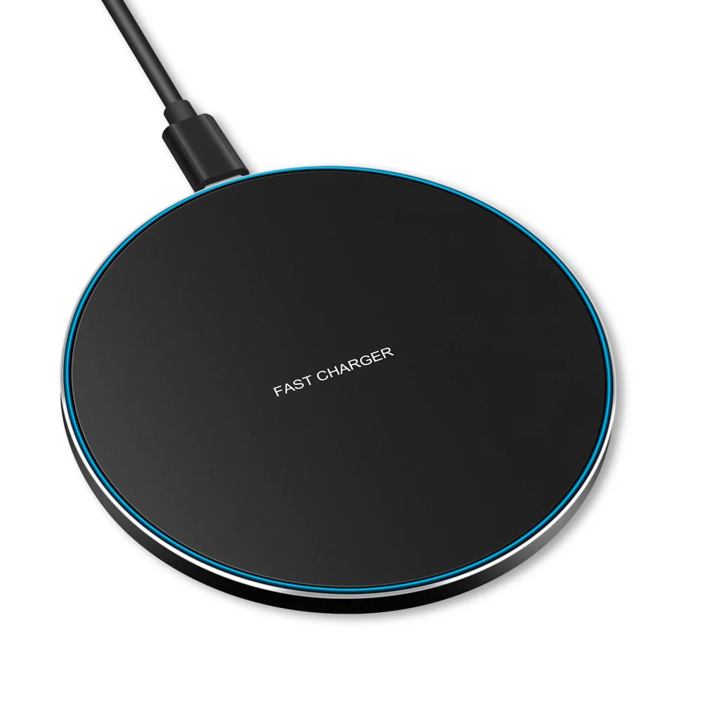 15W Wireless Charger 15 Вт QI Беспроводная зарядная площадка быстрое зарядное устройство для Iphone 11 Pro MAX XS MAX 8 Plus XR X samsung S10 S9 huawei P30 Pro зарядная станция - Тип штекера: 15W Wireless Charger
