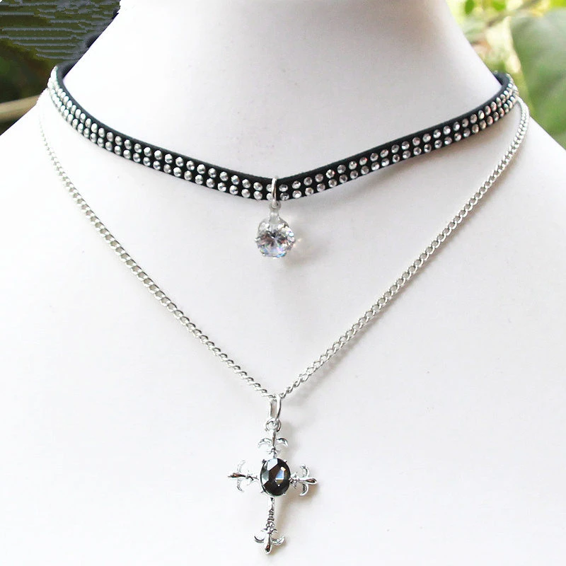 Женское колье-чокер из ПЗС 2018 Стразы массивное ожерелье с кристаллами свадебное